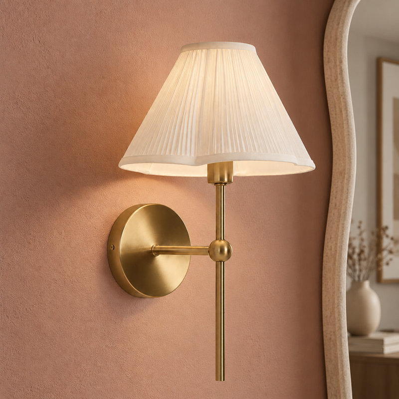 Morello Metal Brass Wall Sconce
