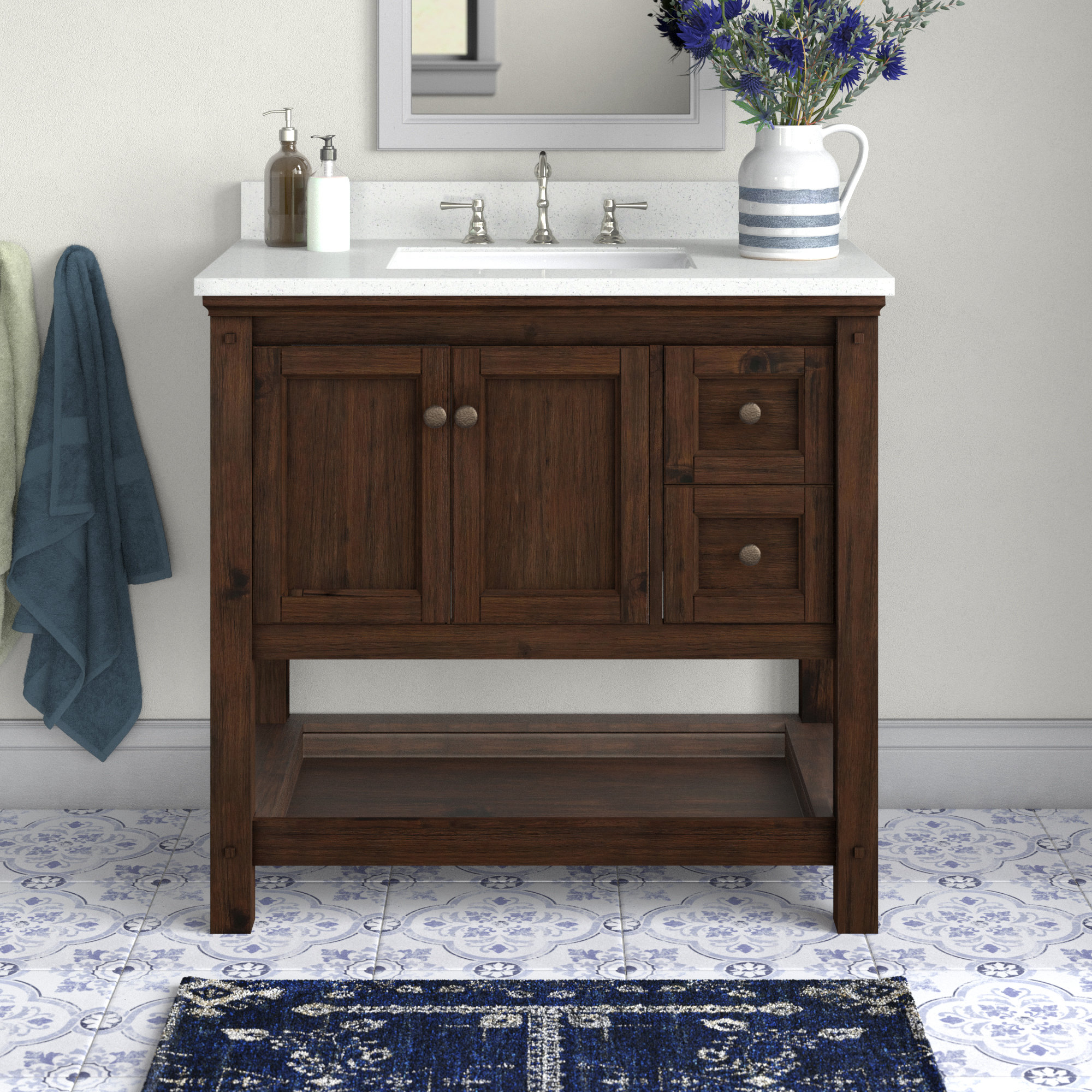 Craft + Main Shay 37" Freestanding Single Bathroom Vanity Set Wayfair