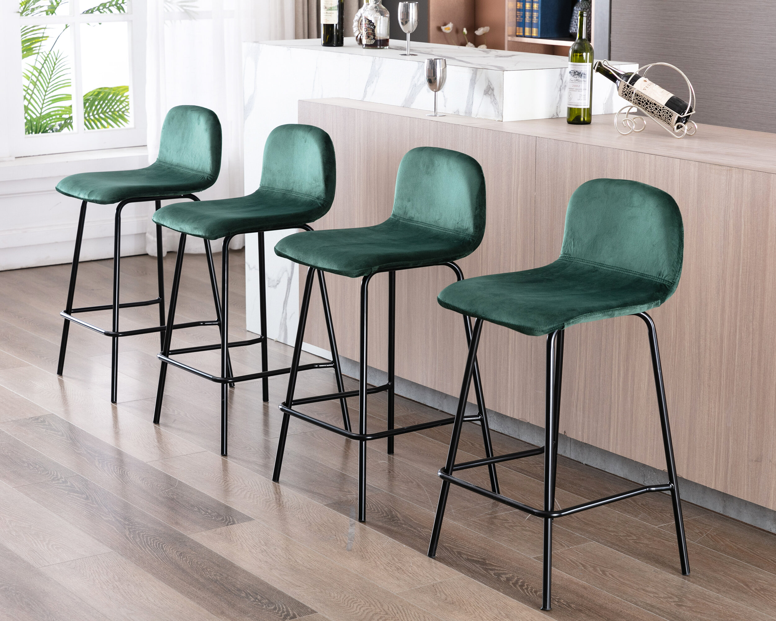 26 counter store stools with back