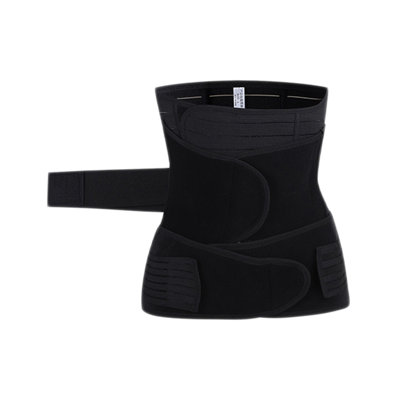 Nylon waist belt 3-in-1 Waist Trainer Belt Adjustable Breathable Corset With Pelvic Stomach Wrap Double Layer For Tummy Hip Waist Reduce Weight