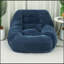 Fauteuil à billes en velours côtelé avec coussin moelleux-130604474
