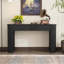 Modern 54" Console Table With Oval Top And 2 Drawers-832671952