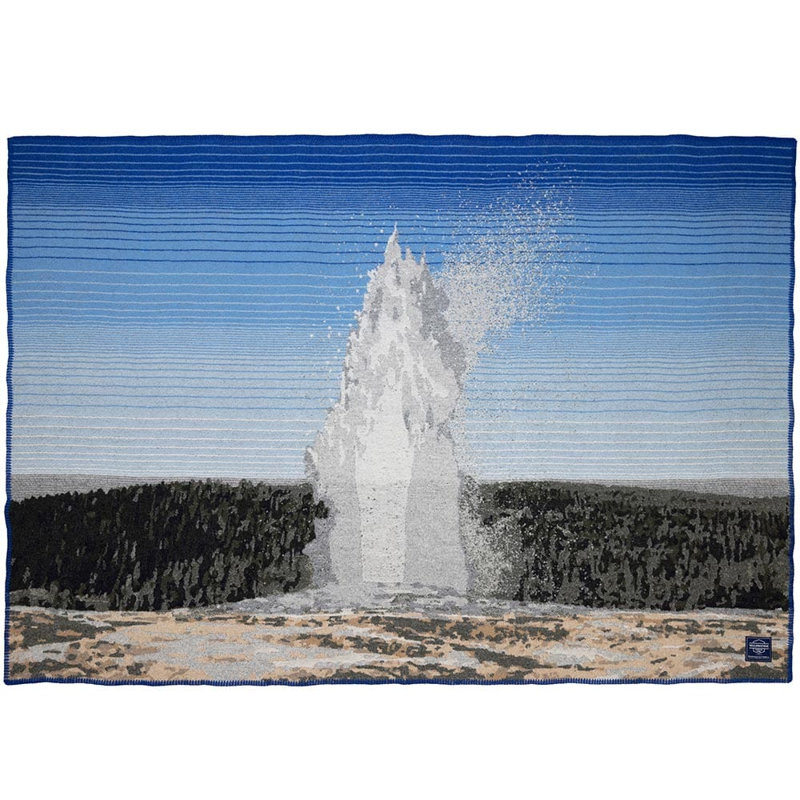 Yellowstone National Park Wool Throw