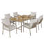 6 - Person Patio Dining Set with Rectangular Table