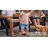 Aurra Set of 4 Oversized All-Weather Adirondack Chairs with Retractable Cup Holders HIPS Plastic Fire Pit Chairs（Black）-69850201