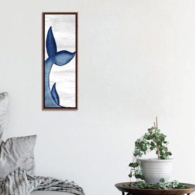 «Whale Tails I» par Ann Bailey, reproduction d'art graphique sur toile
