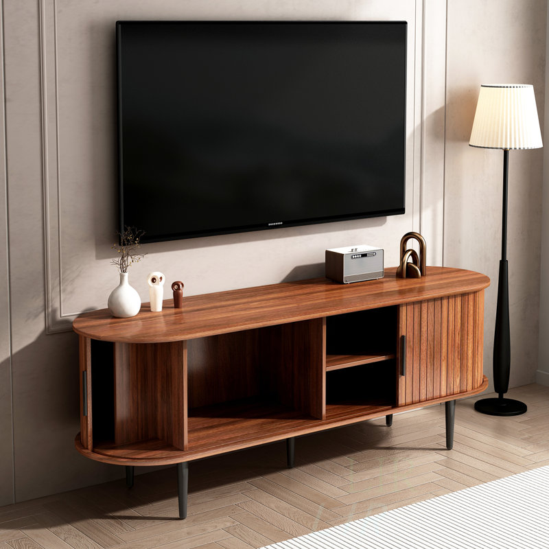 Scarlett 55" Modern TV Stand, 21.68"H x 55.03"L x 15.78"W