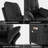 Power Recliner Chair for Adults with Heated & Massage, Adjustable Electric Reclining Chair Sofa, Lazy Boy Single Sofa with Side Pockets for Home Theater Seating, Linen, Dark Grey-20858234