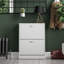 Vida 3 Drawer Flip Down Shoe Storage Free Standing Cabinet For Hallway-36049292-122852331