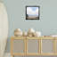 "Fluffy Clouds Over Beach", art mural sur toile flottante par Melissa Wang-2054177770-2054177768