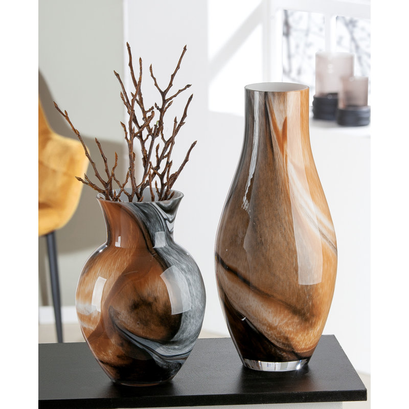 Anniek Handmade Glass Jar, 40cm H x 18cm W x 18cm D