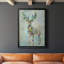 Fantastic Florals Deer, reproduction encadrée de qualité supérieure - prête à être accrochée-88285435-88285437