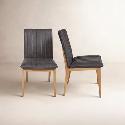 Joshua Genuine Leather Side Chair