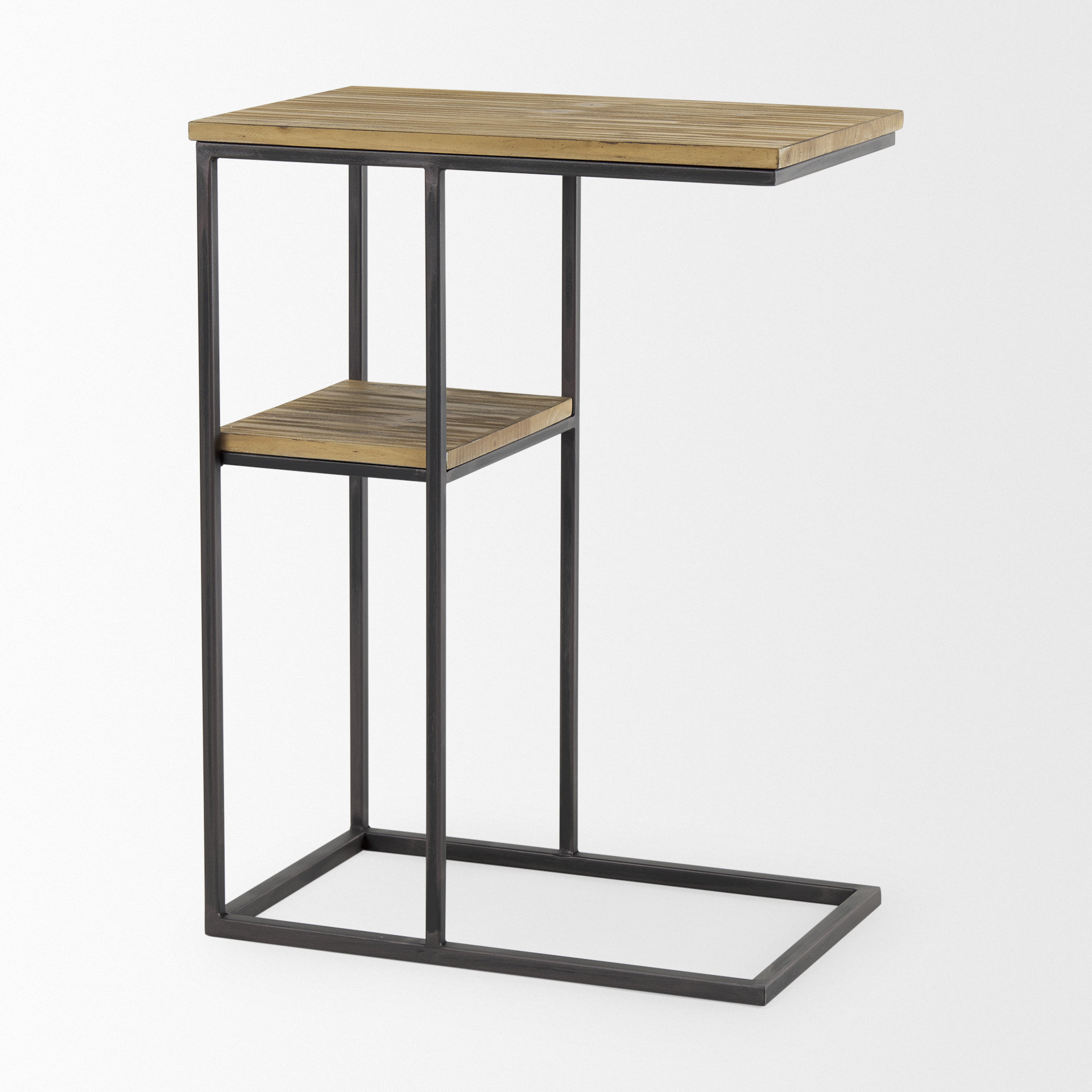 AllModern Fina Solid Wood Frame End Table with Storage - Wayfair Canada