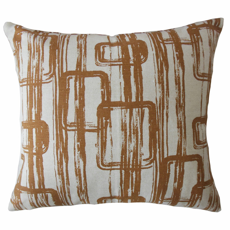 Coussin en coton Latrell, Orson, 18 po x 18 po