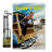 Double Sided 18.5'' H x 13'' W Polyester Flag Set