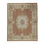 Hand-Knotted High-Quality Rose and Beige Area Rug