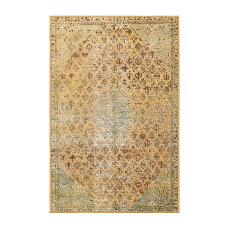 Oriental Indoor Rug, Rectangle 7' x 9'