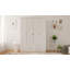 Kaylah 4 Door Manufactured Wood Wardrobe