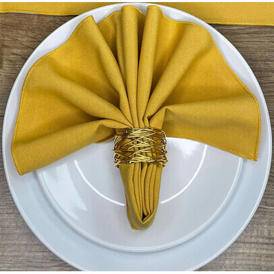 Atara Polyester Solid Colour Square Napkin
