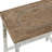 Casalee Solid Mango Wood 2-Piece Nesting Table Set with Carved Tabletops-2105118313-2105118312