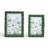 Aviary Set Of 2 High Gloss Faux Bamboo Photo Frame-762337436
