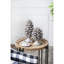 Charmante décoration de table en forme de pomme de pin, design traditionnel pour un décor naturel et polyvalent