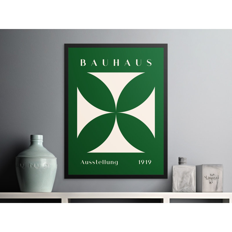Northway Single Picture Frame Print, 40.64 cm H x 30.48 cm W, Green/White