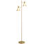 165cm Polished Task Floor Lamp