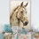 Cheval majestueux sur toile