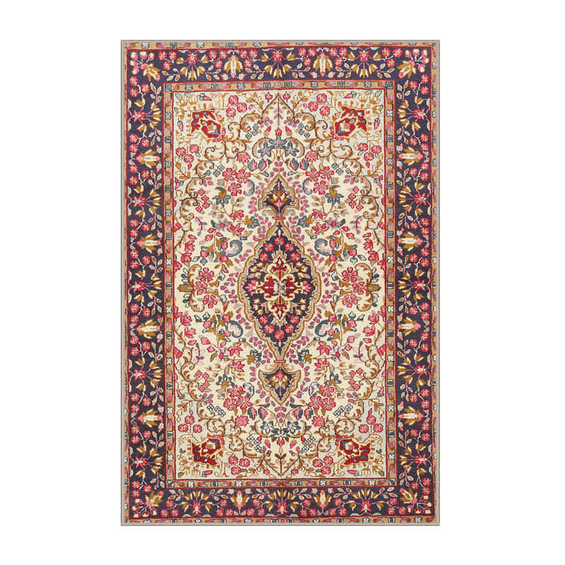 Tapis oriental beige, Rectangle 2 pi x 3 pi