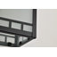 Lanterne murale d'extérieur à 1 ampoule noire Arjina Stone-24736191-24736192