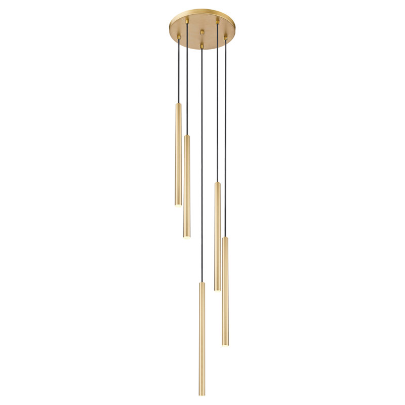 Mahlum 11 Light Chandelier, Gold