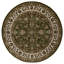 Tapis oriental vert Leatri-1422462846