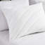 Édredon 3 pièces blanc / très grand Puffy - rembourrage 350 g / m², lavable à la machine, textile