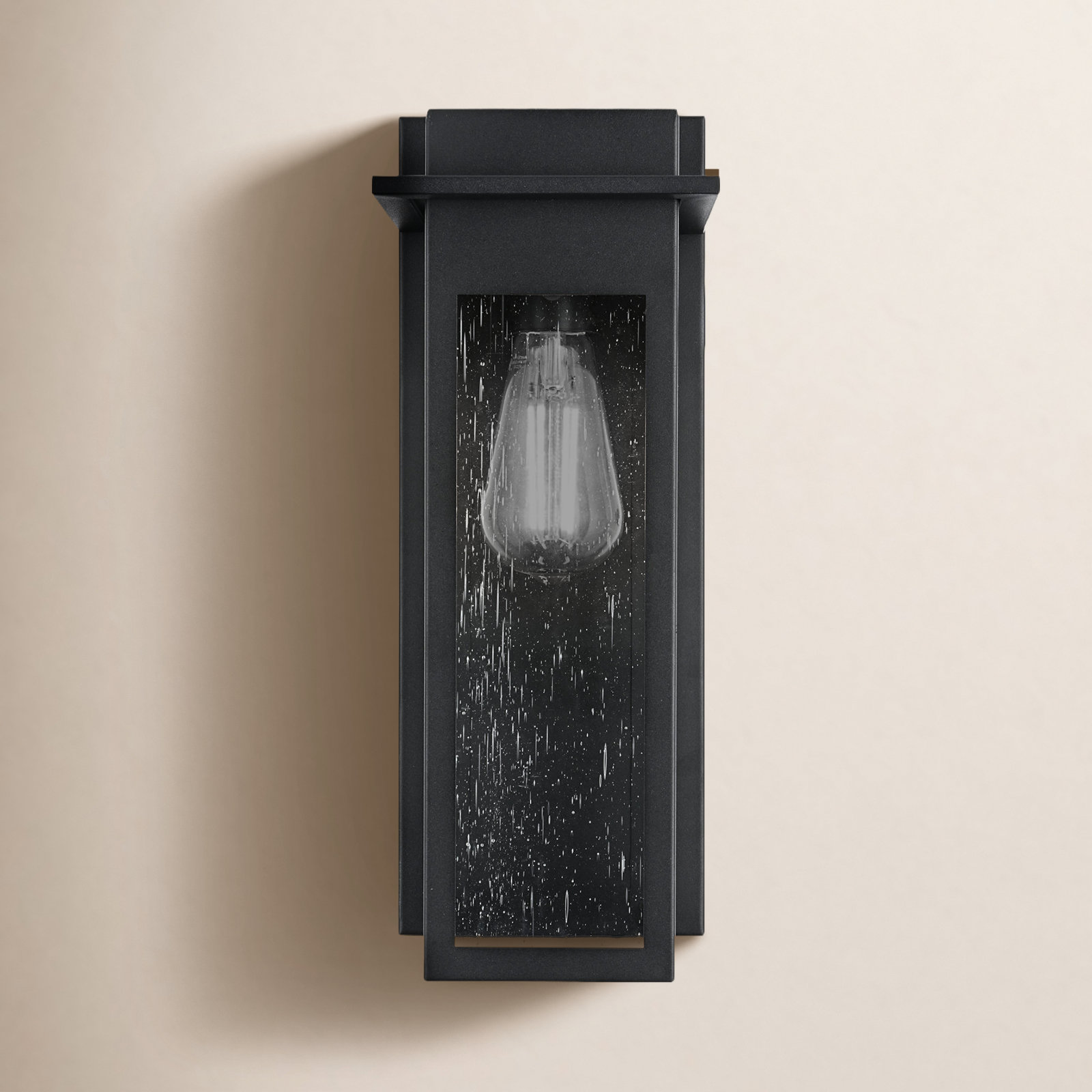 Outdoor Sconce, 15" H x 5.5" W x 6" D