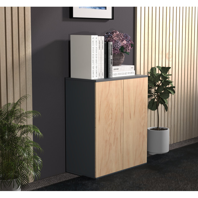 Roetta Rectangle Accent Cabinet, White