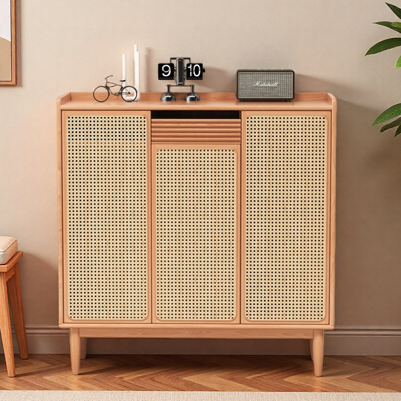 Armoire de rangement pour chaussures, Brun
