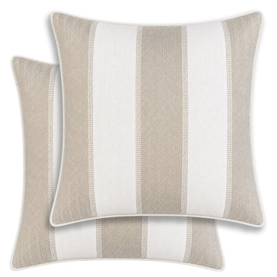 Striped Cushion Cover
