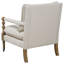 Chaise d'appoint rembourrée avec roulettes Arize-1450387373