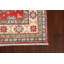Tapis de couloir unique en laine noué à la main 2 pi 8 po x 8 pi 2 po New Age