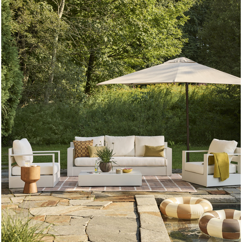 Lecce 13'' Teak Outdoor Side Table