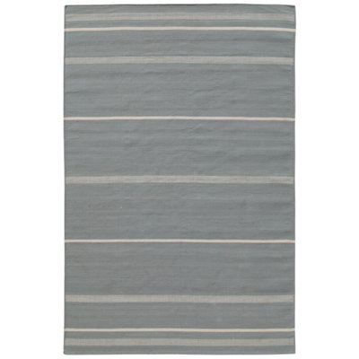 Flatweave Striped Outdoor Rug