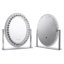 Preas Glass Round Floor Mirror