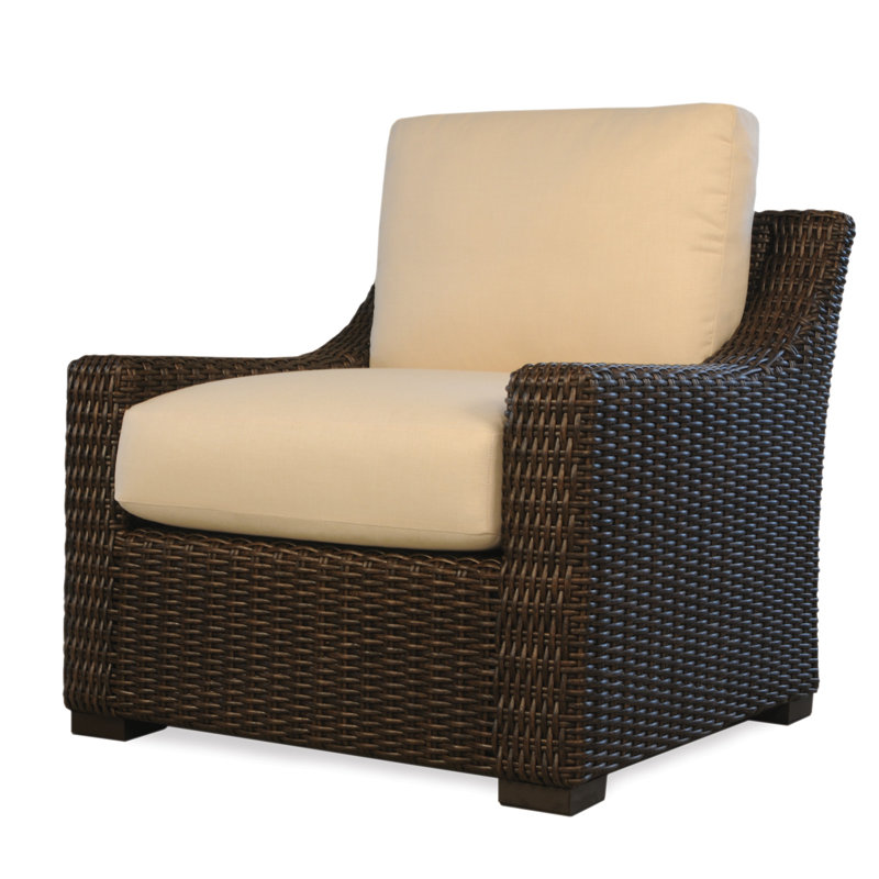 Mesa Outdoor Lounge Chair, Demo Cornsilk