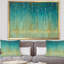 Cadre photo « rain abstract panel », reproduction sur toile-48299570-48299571