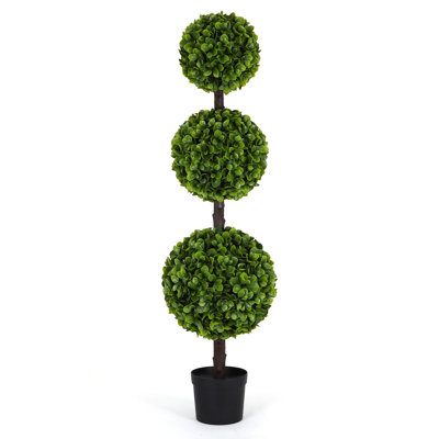 Artificial Jasper Topiary in Pot