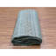 Tapis carré en laine noué à la main 12 pi x 12 pi bleu 12 po x 12 pi Kohinoor Herrita