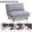 Fauteuil futon large de 37,81 po Joslyn-1909043131