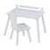 Jaiden Kids 5 Piece Square Interactive Table and Chair Set